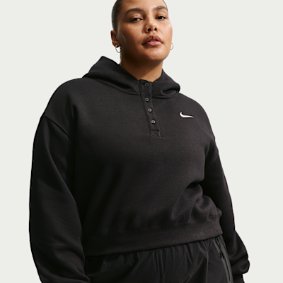 Nike Sportswear Phoenix Fleece Women's Oversized Cropped Henley
